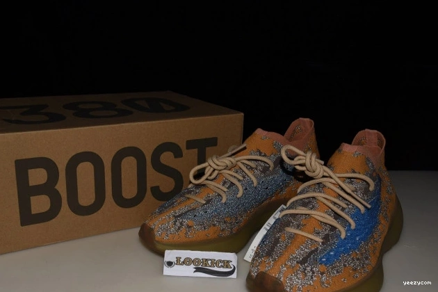 OAT BLUE BOOST YEEZY FX9847 ADIDAS REFLECTIVE 380 0901